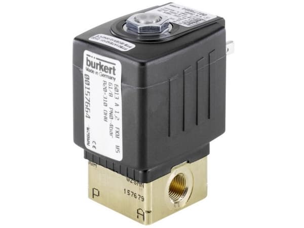 Bürkert Løfteankerventil 209268 6013 12 V Flange Nominel dimension 3 mm Direkte virkende 1 stk