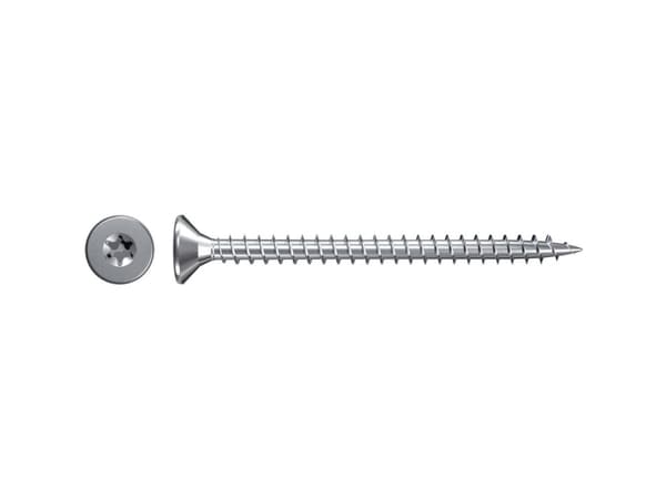 Fischer 551215 Spånskivskruvar 5 mm 30 mm Kryssade Pozidriv Galvaniserad 500 st