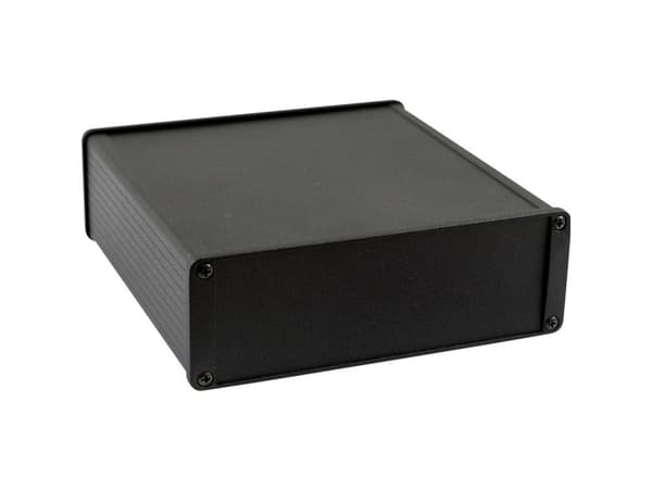 Hammond Electronics Universal-kaappi 160 x 165 x 55 Alumiini Musta 1 kpl 1 kpl