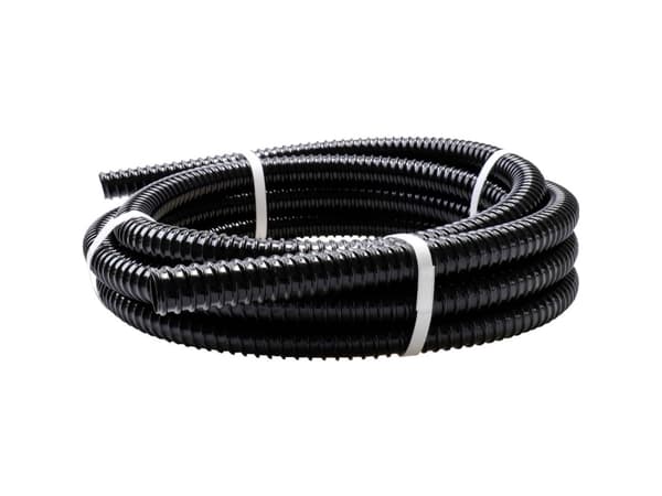 TIPS. Flerbruks spiralslange 1 1/4 (svart), 5m, uten tilkobling. 31016 1 1/4 tomme 5 m Assortert Spiral Haveslange