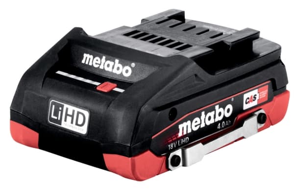 Metabo 624989000, Batteri, Litium-Ion (Li-Ion), 4 Ah, 18 V, Metabo, Borr