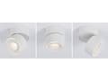 Miniatyrbild 3 av 5: Paulmann 93373, Utanpåliggande spotlight, 1 lampor, LED, 8 W, 3000 K, Vit
