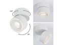 Miniatyrbild 2 av 5: Paulmann 93373, Utanpåliggande spotlight, 1 lampor, LED, 8 W, 3000 K, Vit