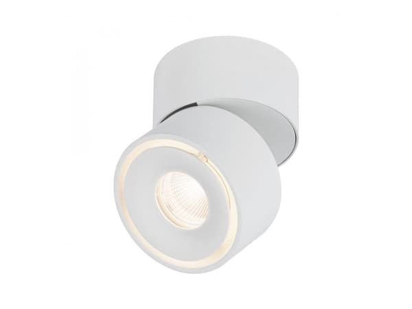 Paulmann 93373, Utanpåliggande spotlight, 1 lampor, LED, 8 W, 3000 K, Vit Vit