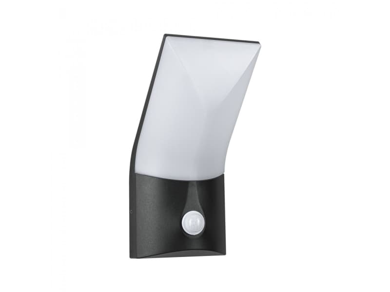 Paulmann 94402, Väggbelysning för utomhusbruk, Antracit, Gjuten aluminium, IP44, Entré, I
