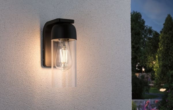 Paulmann 94399, Väggbelysning för utomhusbruk, Antracit, Gjuten aluminium, IP44, Fasad, I