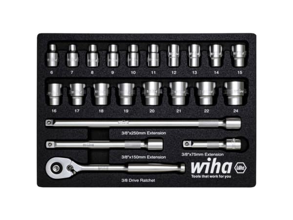 Wiha 44708 Led-pistorasiapistorasialiitin 280 mm