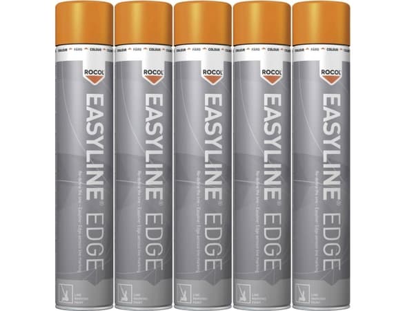 Rocol RS47005-5 Easyline® EDGE vejstribemaling Orange 5 stk