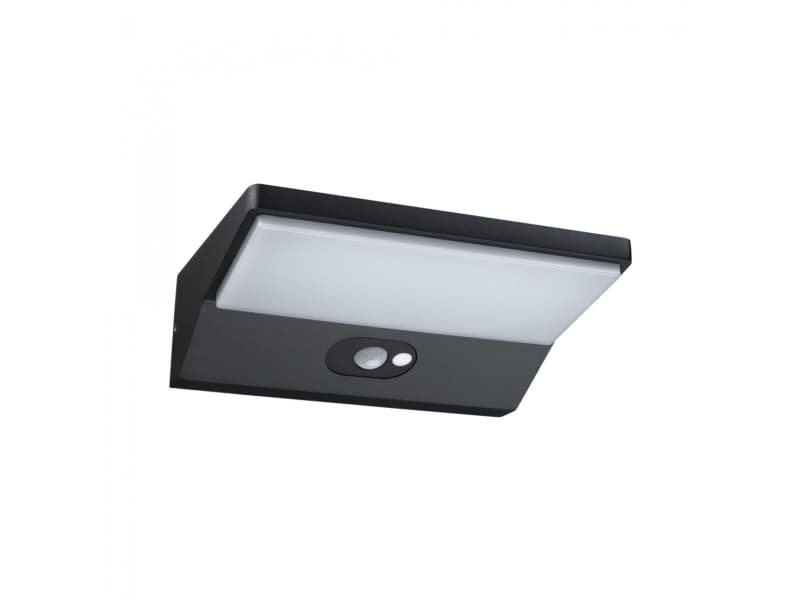Paulmann 94333, Väggbelysning för utomhusbruk, Grå, Gjuten aluminium, IP44, Fasad, I
