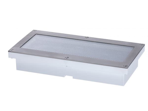 Paulmann 94337, Väggbelysning för utomhusbruk, Gjuten aluminium, Grå, Metall, Rostfritt stål, IP67, Trädgårdsgång, II