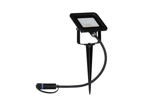 Paulmann Plug & Shine, Utendørs bakkebelysning, Sort, Aluminium, IP65, Hage, III