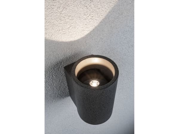 Paulmann 94500, Vegglys, Sort, Betong, Rustfritt stål, IP65, Inngang, II