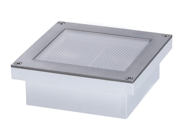 Paulmann 94336, Golvbelysning för utomhusbruk, Grå, Metall, Rostfritt stål, IP67, Trädgårdsgång, II