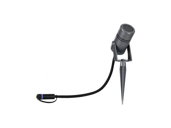 Paulmann 94367, Utendørs bakkebelysning, Grå, Aluminium, IP65, Hage, III Grå