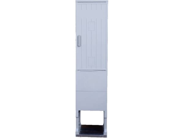 Fibox GFK STCP 4058 El-skab, Installationskabinet 1435 x 400 x 250 Polyesteri Gråhvid (RAL 7035) 1 stk 1 stk