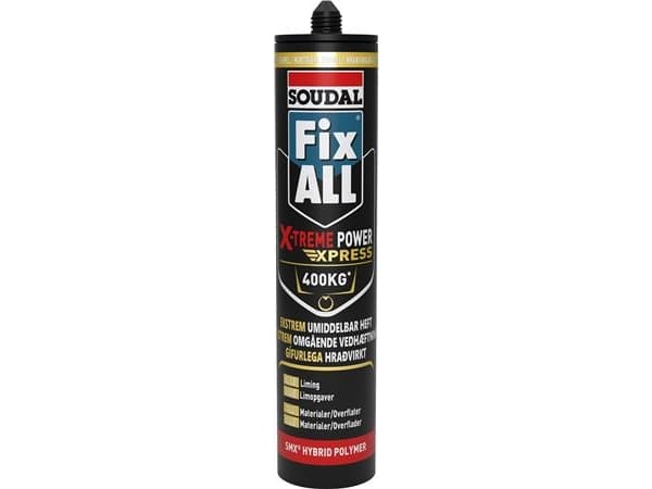 Fix ALL® X-Treme Express hvid 280ml patron