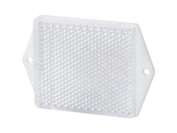 TRU COMPONENTS TC-9393064 Heijastin valkoinen 85x55 1 kpl