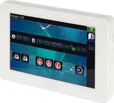 Satel GRAFISK TASTATUR FOR ALARMKONTROLLPANEL INT-TSI-W SATEL
