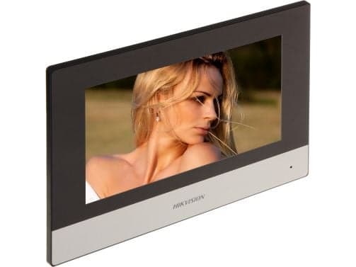 Hikvision DS-KH6320-TE1 - Videointerntelefonssystem - kablet (LAN 10/100) - 7" LCD