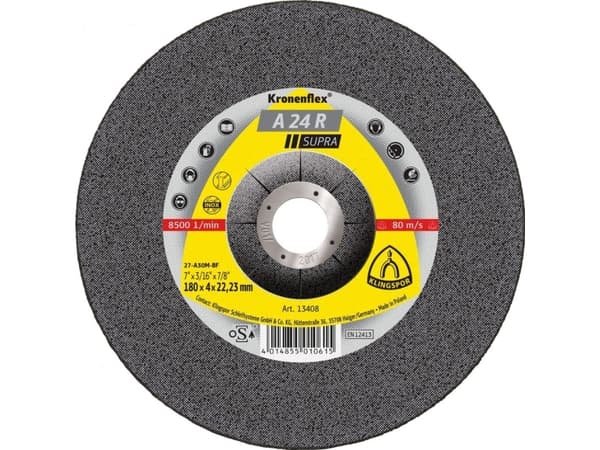 KLINGSPOR KAPSKIVA - STÅL A24R SUPRA 125 * 2,5 * 22 PLAST 1 (45430A) KL13295 KLINGSPOR
