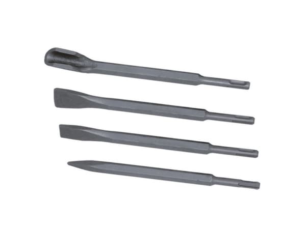 Dedra Set of 4 pieces. Masonry chisels for hammer drills - 0708