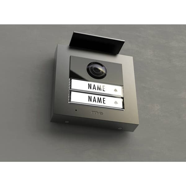 m-e modern-electronics VDV-2020 A Video-porttelefon Sladd, RFID Utomhusenhet Antracit