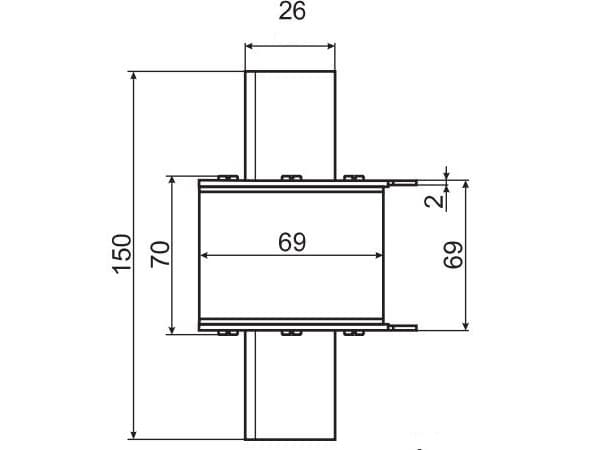 Eti-Polam sulakelinkki WT-3C/gG 315A Combi NH3C gG gL gL 004186222