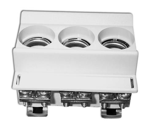Sikringsuttak for skinne 3P 63A D02 400V DIN D02N/3-K E18 002222021