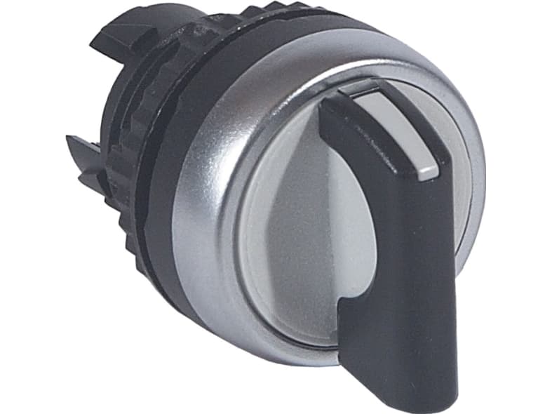 Legrand Black Handle Switch Denominator 2 Stable Position Without Lights (023903)