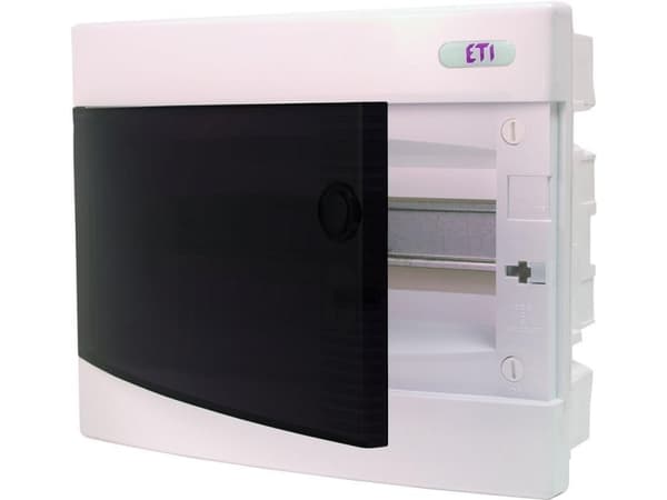 Eti-Polam ECM12PT innfelt bryterutstyr 12M IP40 transparent dør 001101011