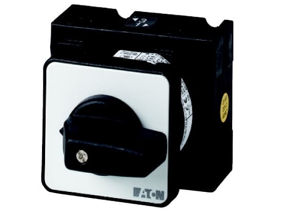 Eaton T3-3-8212/E, Vippströmställare, 3P, Plast, Svart, Metallisk, IP65, 48 mm
