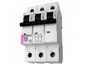Eti-Polam automatsikring ETIMAT10 3P C 16A 10kA AC - 002135716