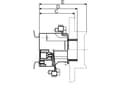 Miniatyrbilde 2 av 3: Sikringsuttak for skinne 3P E27 DII 25A 500V EZN 25/3 002322025