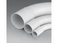 Miniatyrbilde 4 av 4: ELEKTROPLAST Stiv PVC-albue ZK 37 hvit (09.40)