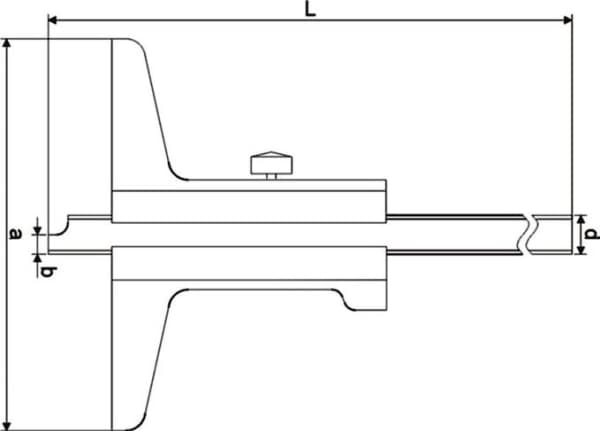Gimex Głębokościomierz 150/100 MAGA 0.05mm (204.048)