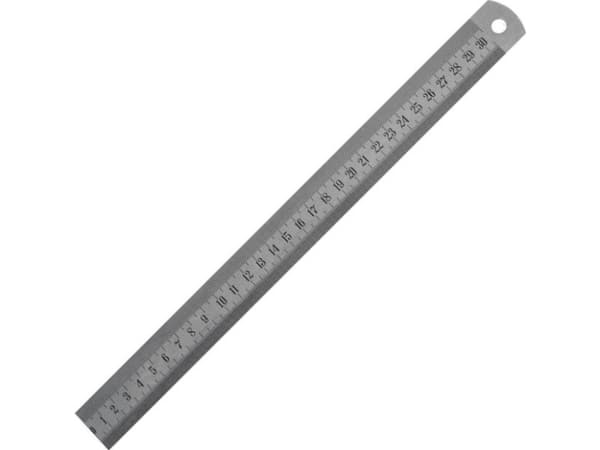 Gimex Liniał półsztywny 150 x 19 x 1mm Rostfritt stål (214.181)