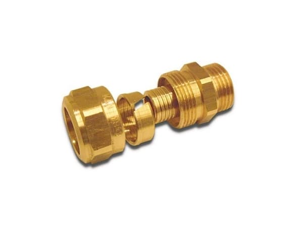 KAN-therm Skruekobling 25x3,5 G1/2" utvendig gjenge - 9014.310