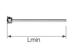 KAN-therm Push 14x2 mässingsvinkel med 15 mm kopparrör med fäste 9014.450