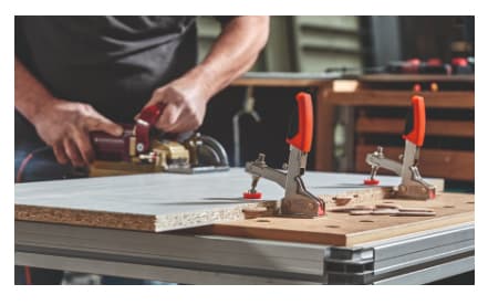 BESSEY STC-IHH25-T20, Klemmesett, 6 stykker, 3,5 cm