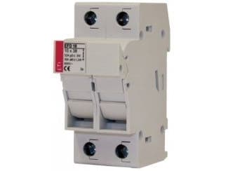 Säkringshållare 2P 25A 1000V DC 10x38mm EFH 10 DC 002540203