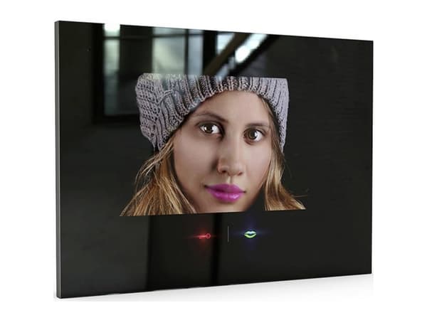 m-e modern-electronics VDV-907 S Video-Türsprechanlage WLAN, Funk Inneneinheit Schwarz (41289)