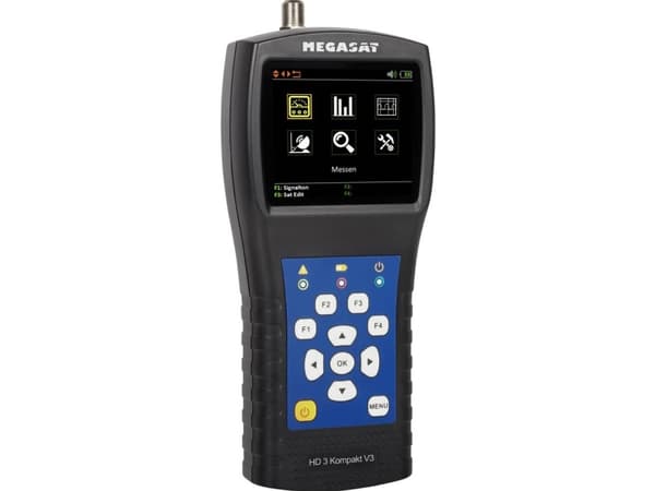 Megasat HD 3 Kompakt V3, 950 - 2150 MHz, LCD, 1 kpl, Musta, 12 V, Laatikko
