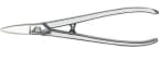 Guldsmedesaks, hul- og faconklipfor lige og højre kliplængde 180mm, skær 32mm