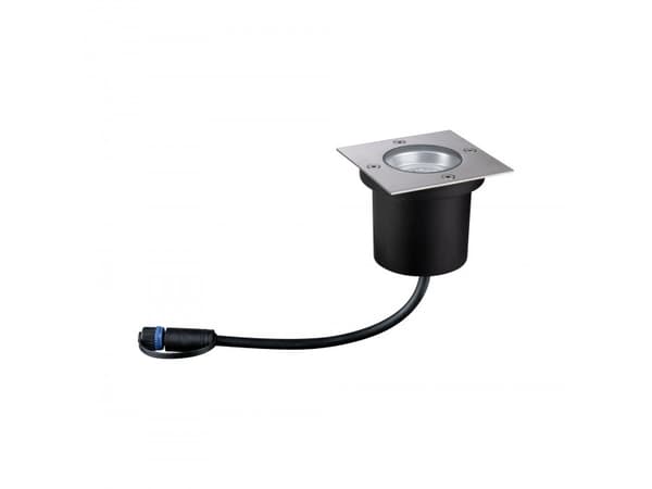 Paulmann 942.27, Innsunket spotlight, LED, 3000 K, 450 lm, Rustfritt stål