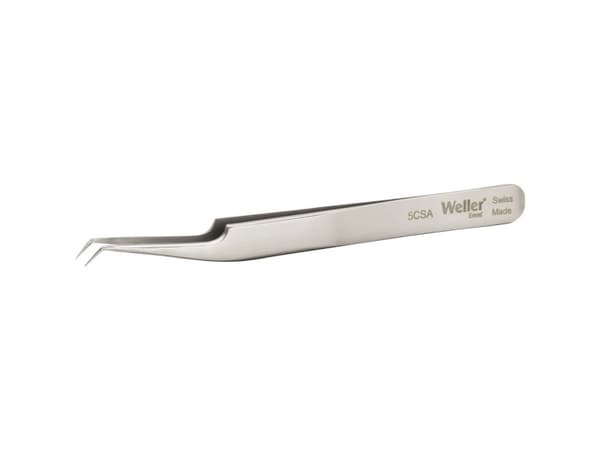 Weller 5CSA, Rustfritt stål, Rustfritt stål, Spiss, Bøyd, 12 g, 115 mm