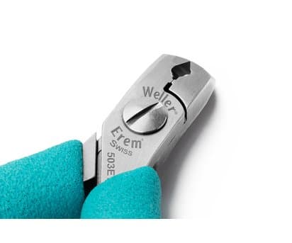 Weller 503ETF, Hånd kabelkutter, Blå, 9,6 mm, 1,2 mm, 110 mm, 70 g