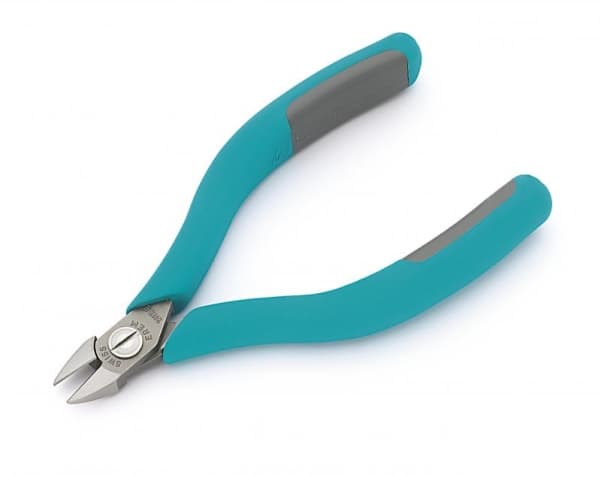 Weller 2412E, Hånd kabelkutter, Blå, Grå, 1,6 N, 130 mm, 70 g