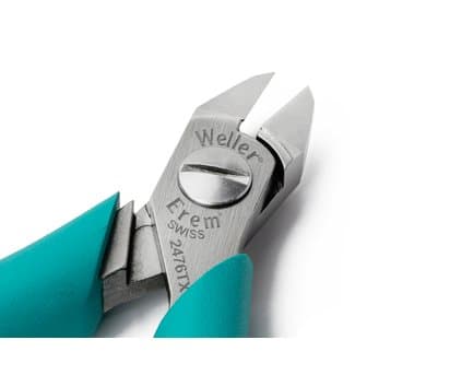 Weller 2476TX, Handdriven kabelavbitare, Blå, 1 cm, 1 mm, 125 mm, 70 g