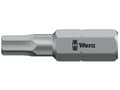 Miniatyrbild 1 av 4: Wera 05056320001, 1 styck, Insex (metriska enheter), 4 mm, CE, GS, DVE, 25 mm, 25,4 / 4 mm (1 / 4")
