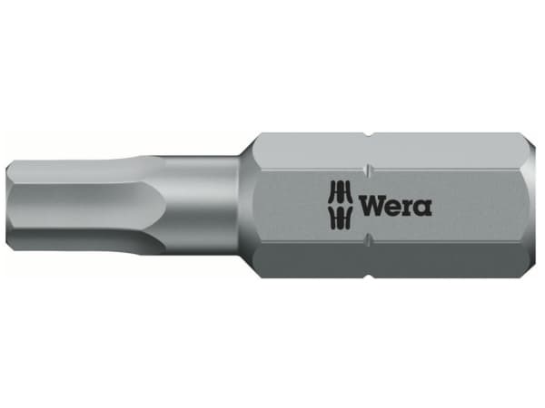 Wera 05056320001, 1 styck, Insex (metriska enheter), 4 mm, CE, GS, DVE, 25 mm, 25,4 / 4 mm (1 / 4")
